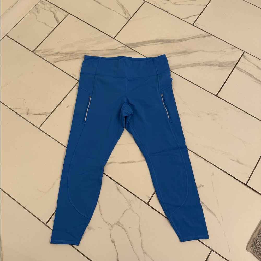 Athleta Vibrant Blue Womens Leggings